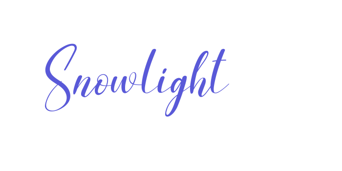 Snowlight Font Download