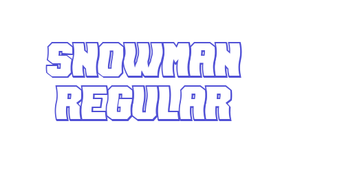 Snowman Regular-font-download