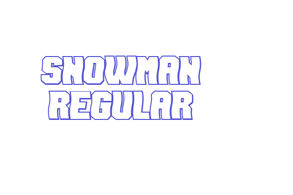Snowman Regular
