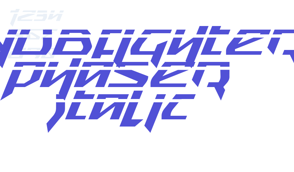 Snubfighter Phaser Italic-font-download