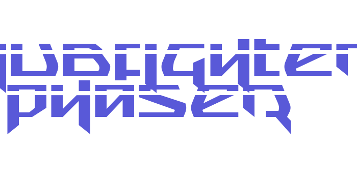 Snubfighter Phaser Font Download