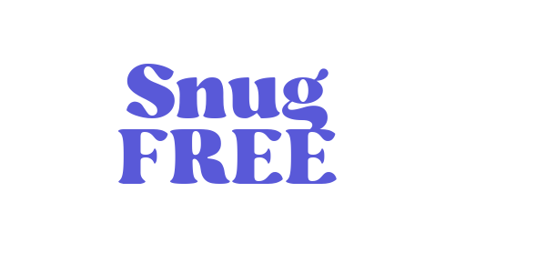 Snug FREE font free