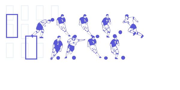 Soccer Dance font free