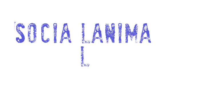 Socia LAnima L Font Download