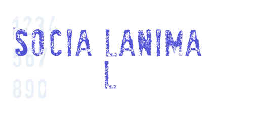 Socia LAnima L-font-download