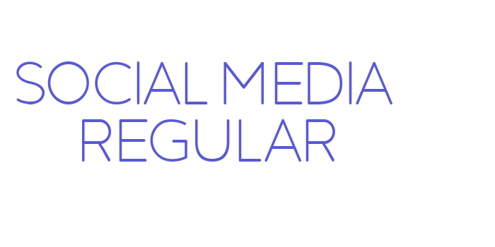 Social Media Regular Font Download