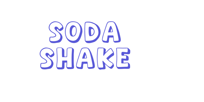 Soda Shake Font