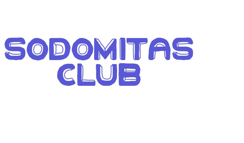 Sodomitas Club Font Download