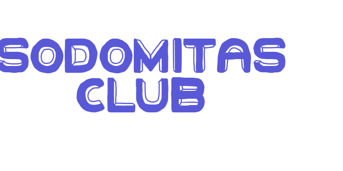 Sodomitas Club Font Download