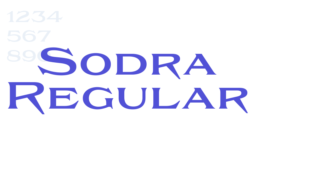 Sodra Regular-font-download