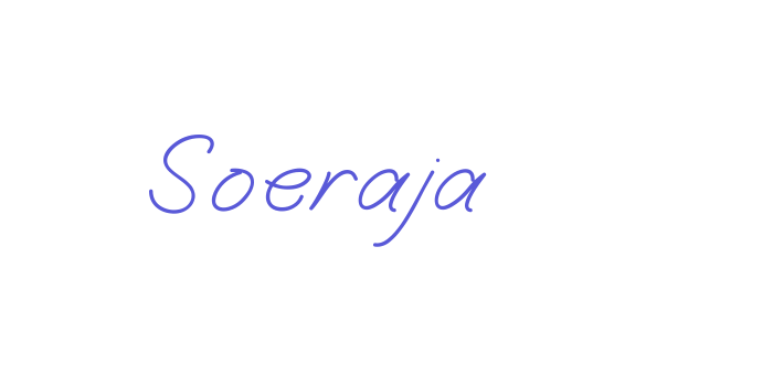 Soeraja Font