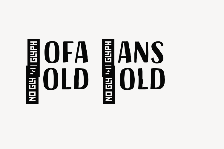 Sofa Sans Bold Bold font download