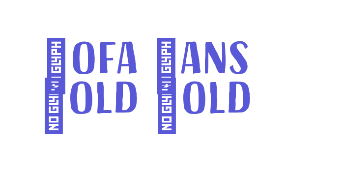 Sofa Sans Bold Bold Font Download