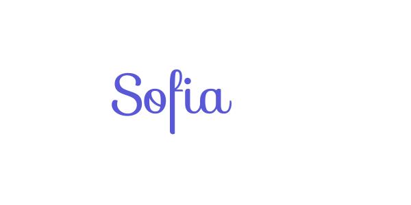 Sofia font free