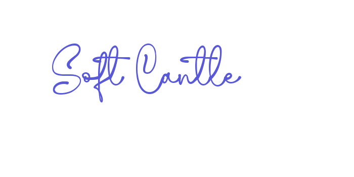 Soft Cantle Font Download