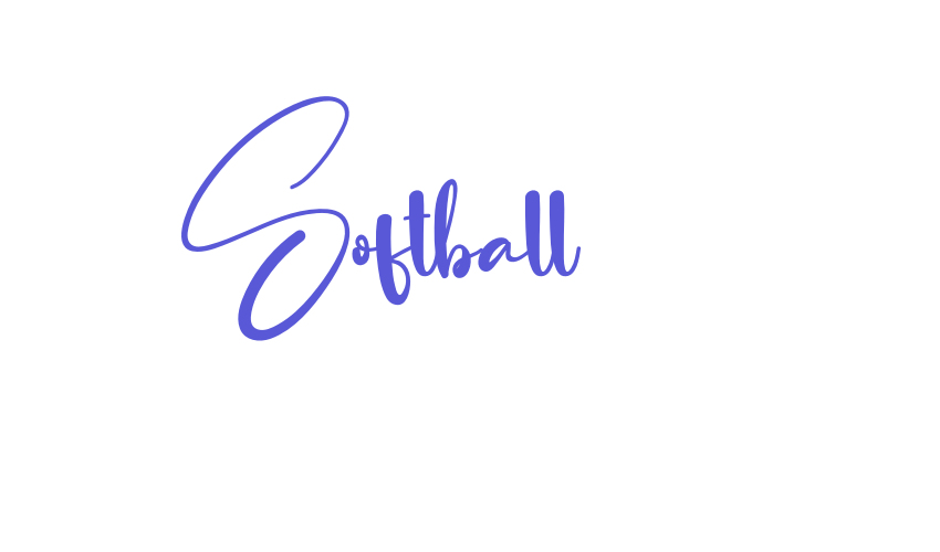 Softball Font