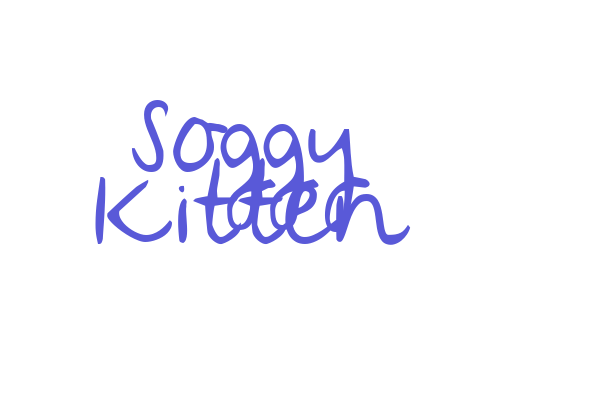 Soggy Kitten Font