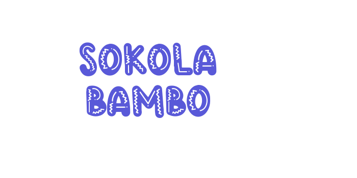 Sokola Bambo Font Download