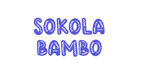 Sokola Bambo Font