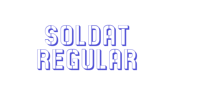 Soldat Regular Font Download