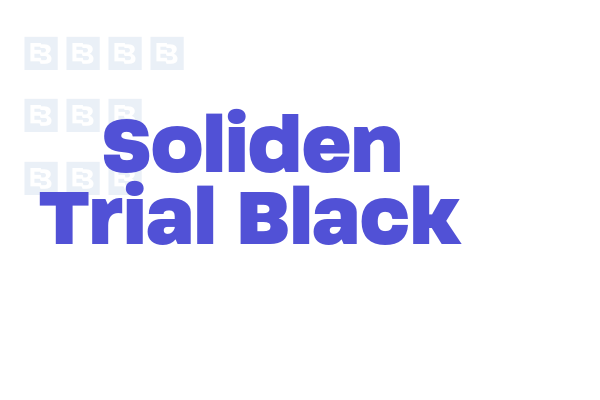 Soliden Trial Black