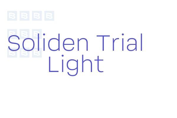 Soliden Trial Light