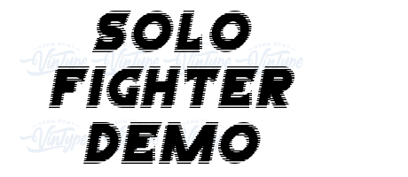 Solo Fighter Demo