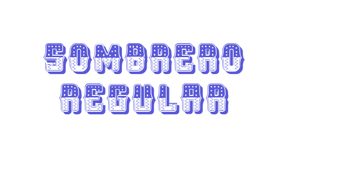 Sombrero Regular Font Download