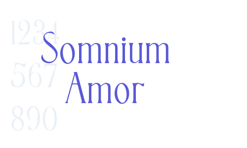 Somnium Amor Font Download