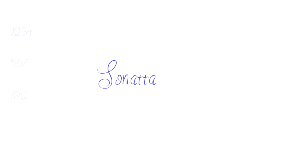 Sonatta font free