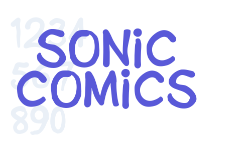 Sonic Comics Font Download