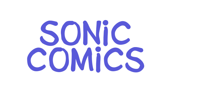 Sonic Comics Font