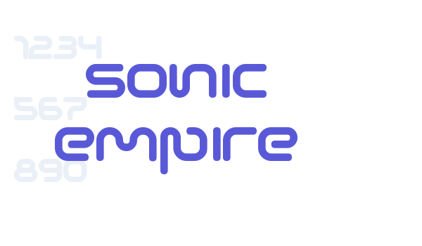 Sonic Empire Font