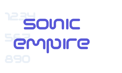 Sonic Empire Font Download