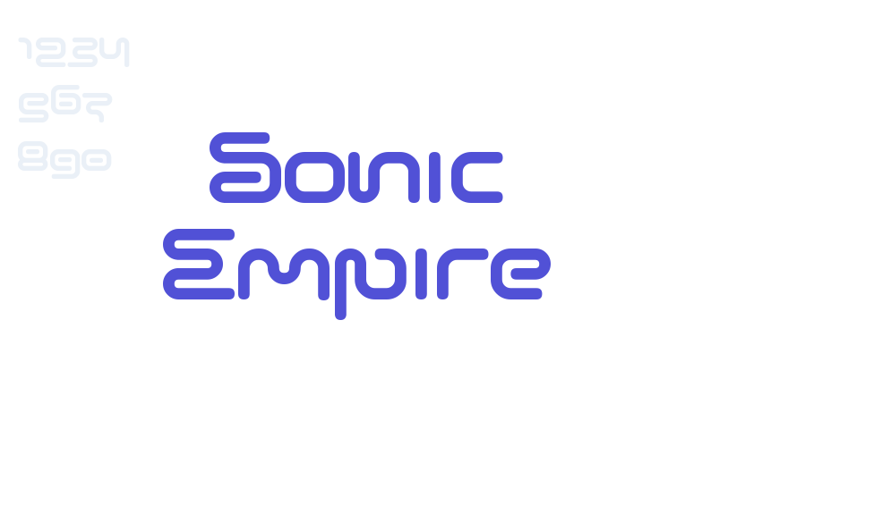 Sonic Empire-font-download