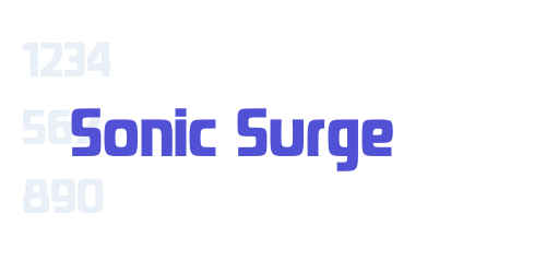 Sonic Surge-font-download