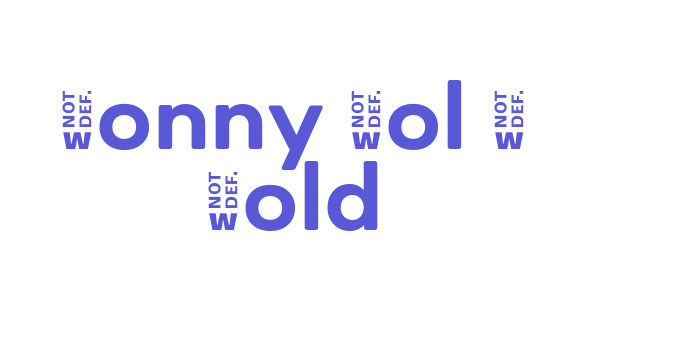 Sonny Vol 2 Bold Font Download