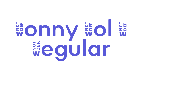 Sonny Vol 2 Regular Font Download