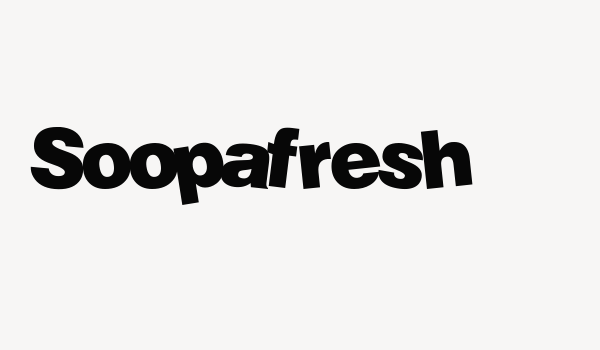 Soopafresh Font