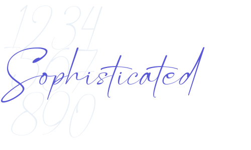 Sophisticated Font Download