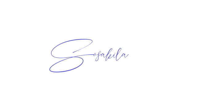 Sosakila Font Download