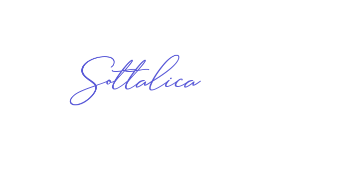 Sottalica Font Download