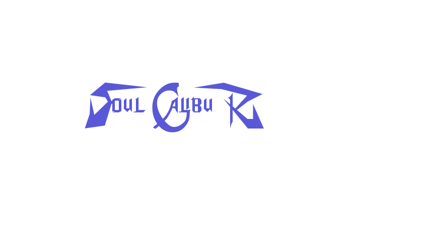 Soul Calibu R Font