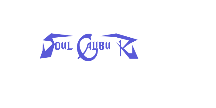 Soul Calibu R Font Download