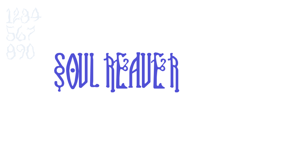 Soul Reaver-font-download