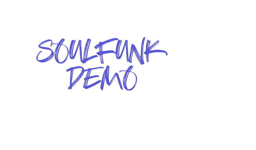 Soulfunk Demo Font