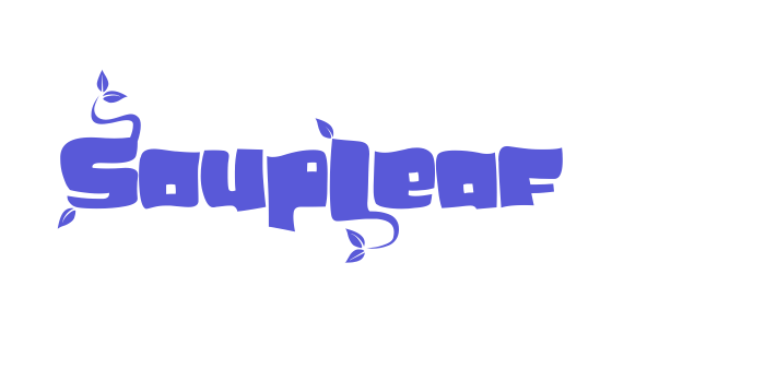 SoupLeaf Font Download