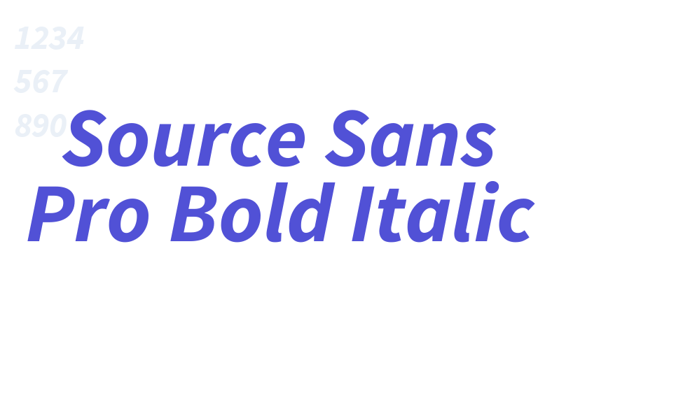 Source Sans Pro Bold Italic-font-download