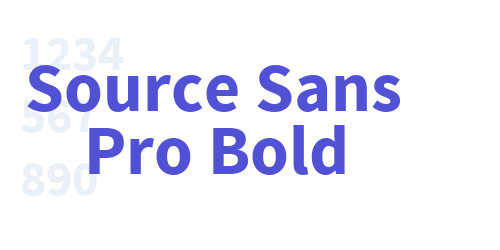 Source Sans Pro Bold-font-download