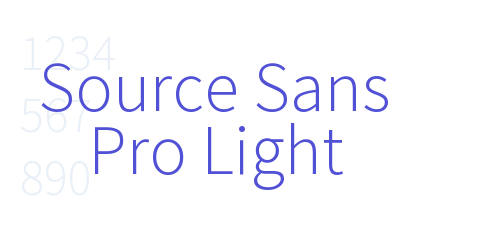 Source Sans Pro Light-font-download
